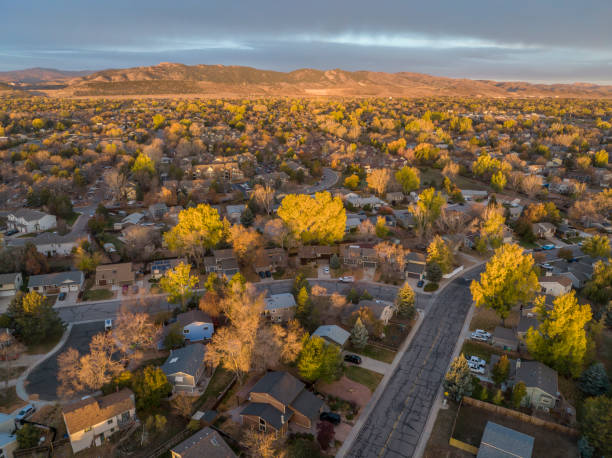 istock October dawn over city and mountains 1438159254