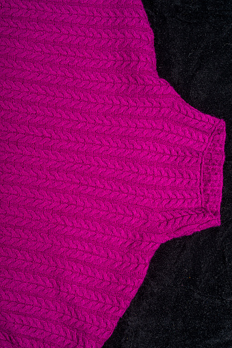 Knitted winter warm cloth, jumpers background
