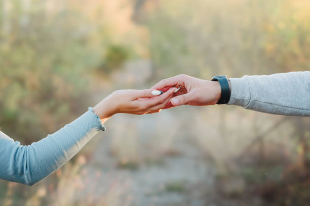 istock Young couple in love 1438172475