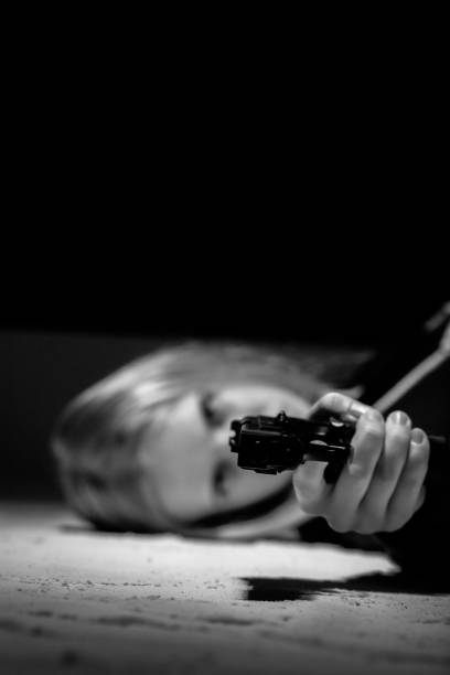girl with gun