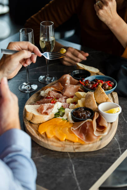istock Charcuterie Board at a Restaurant 1438184715