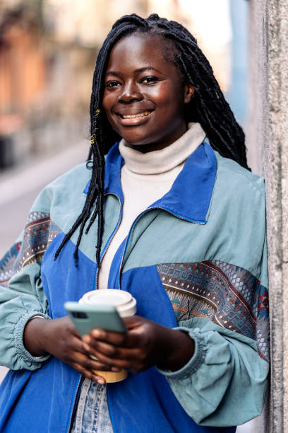 istock Smiley African Woman Portrait 1438191161