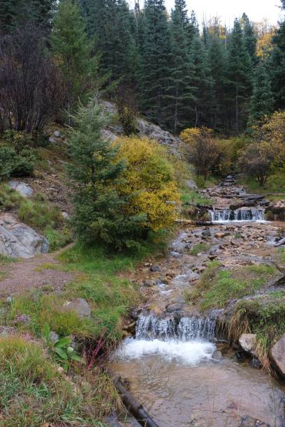 istock Sangre de Cristo Mtns Aspen fall colors 1438191914