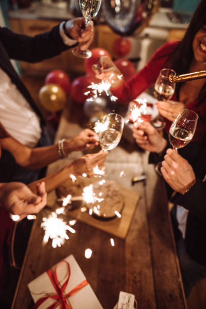 istock new year celebration with champagne 1438194063