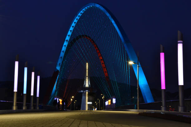 istock Famous EXPO Bridge in Daejeon, South Korea 1438194599