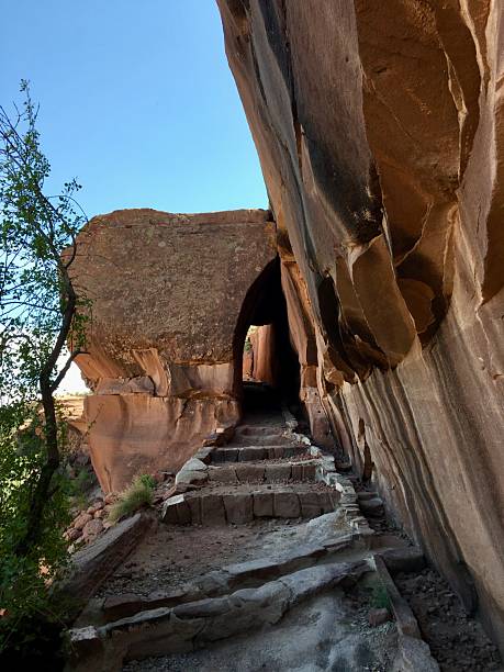 istock Rock stairway to the White House Ruin 1438197123