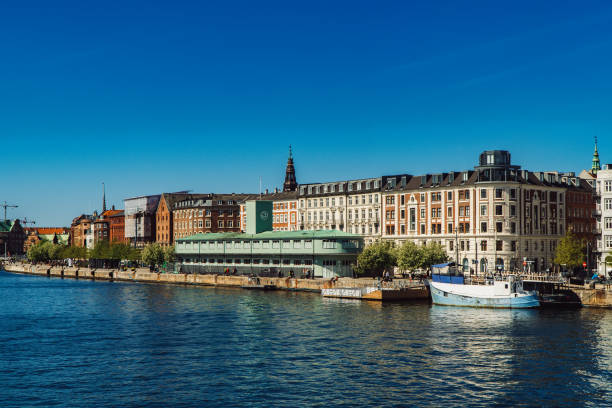 istock Havnegade waterfront promenade in central Copenhagen, Denmark. 1438205680