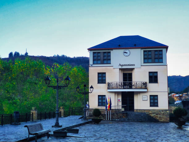 istock Santa Eulalia de Oscos townhall, Asturias, Spain 1438207997