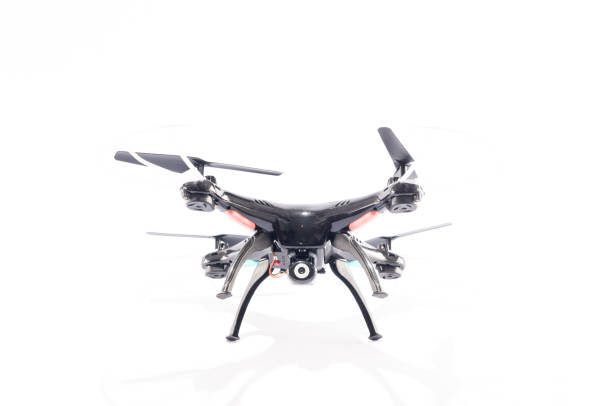 istock Modern Technology Copter closeup Aircraft Drone 1438208010