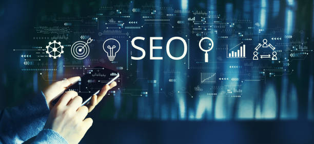 istock SEO concept with person using smartphone 1438208170