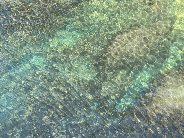 istock Water sea aqua transparent surface. 1438217386