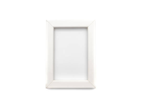 istock White photo frame, isolated on white background. 1438220586