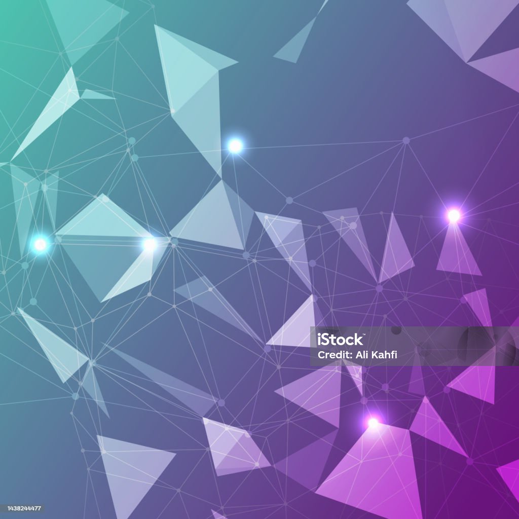 Network Background Illustration Abstract Network Background Stock Illustration - Download Image Now ...