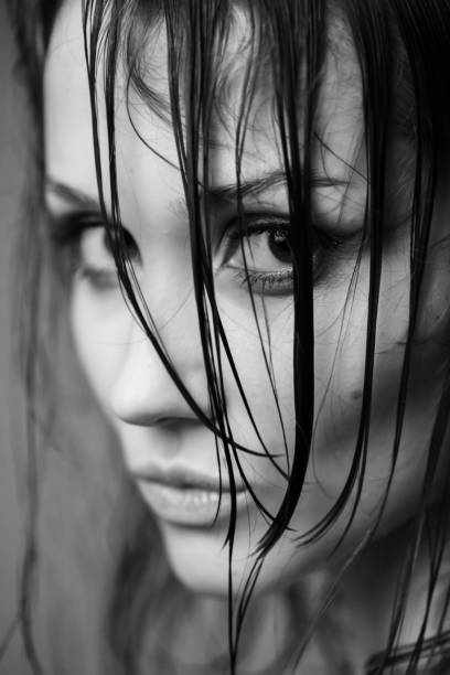 istock wet hair portrait 1438249932