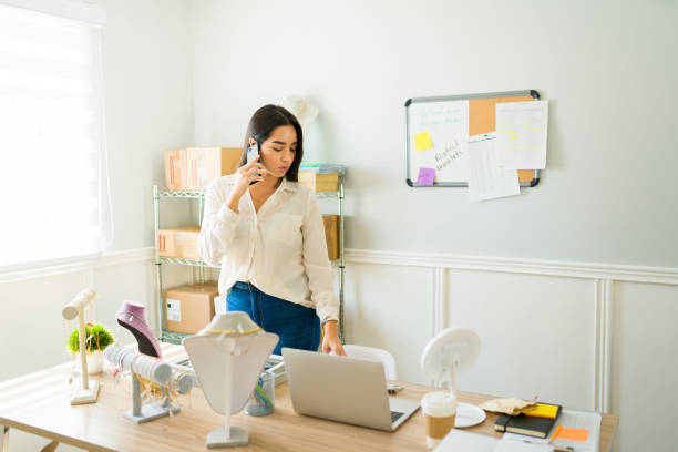 istock Online seller working from home 1438252921