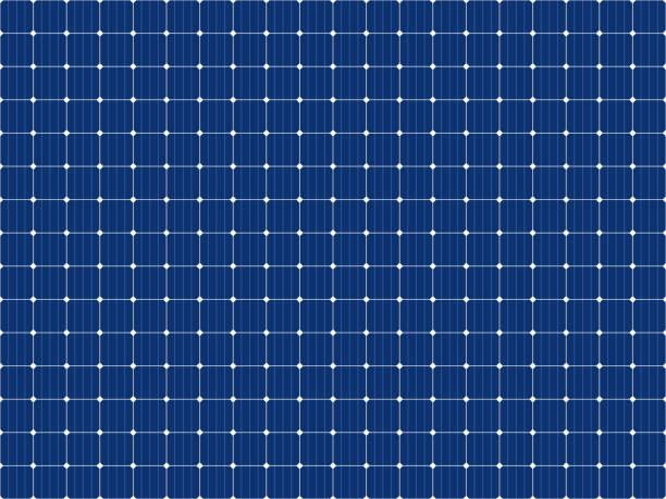 Solar panel grid seamless pattern. Sun electric battery texture. Solar cell pattern. Sun energy battery panel seamless background. Alternative energy source. Vector illustration on blue background Solar panel grid seamless pattern. Sun electric battery texture. Solar cell pattern. Sun energy battery panel seamless background. Alternative energy source. Vector illustration on blue background. control panel stock illustrations