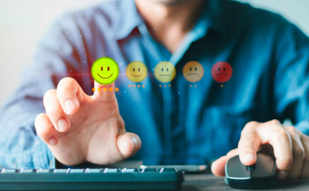 Social media interactions, Customer review satisfaction feedback survey User give rating to service experience, Customers can evaluate quality of service leading to reputation ranking of business