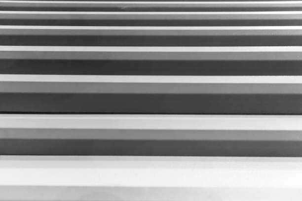 istock gray and black horizontal line in an abstract background 1438275311