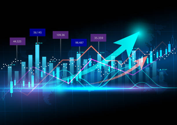 istock up and down stock market finance graph background 1438283308