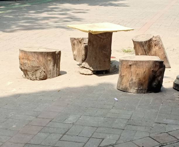 istock Wood chair 1438290571