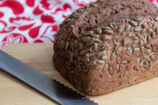 istock Traditional Italian Bread, Ciabatta for Breakfast 1438303015