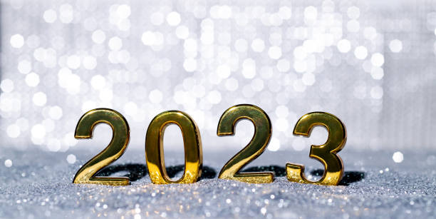 istock Happy new year 2023 background 1438308620