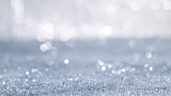 Beautiful blurred silver texture background.