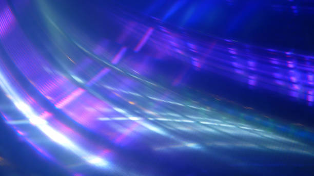 istock Beautiful futuristic lighted up cables for sci-fi background or wallpaper 1438314959