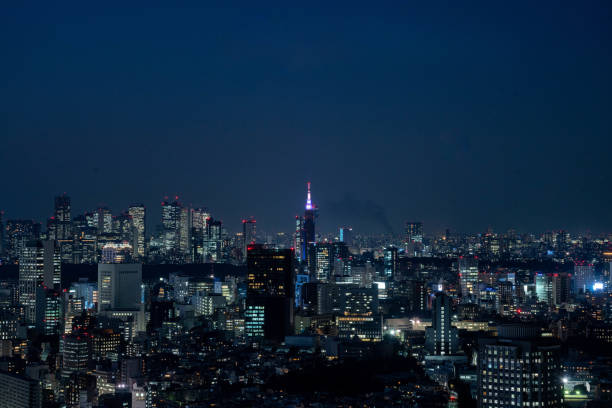 istock Shinjuku District view from Ebisu 1438316131