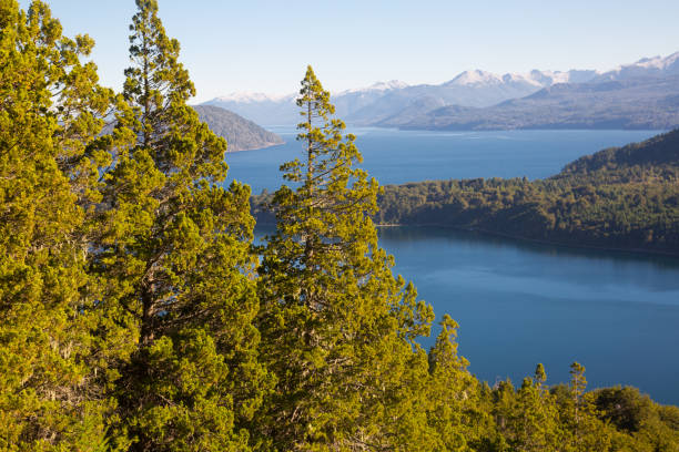 istock Lakes Nahuel Huapi and mountain Campanario 1438316356