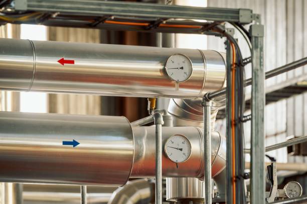 istock View of wood chips boiler house heating system- gauge panel 1438319738