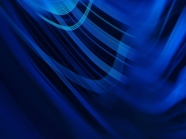 istock Texture of layers in blue color 1438321033