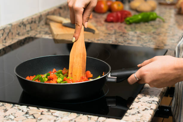 istock Female preparing the ingredients to make some food 1438322723