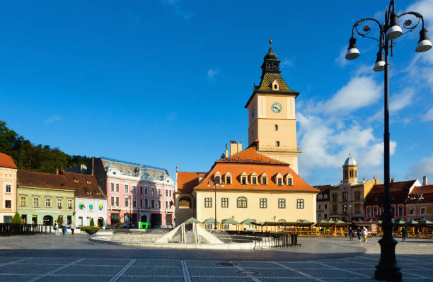 istock Brasov Town Hall, Romania 1438326929