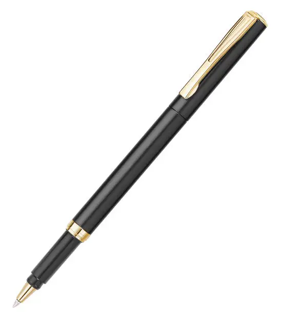 Photo of pen isolated