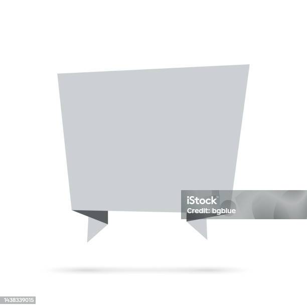 Gray Vector Banner Gray Banner Design Element On White Background Stock Illustration ...
