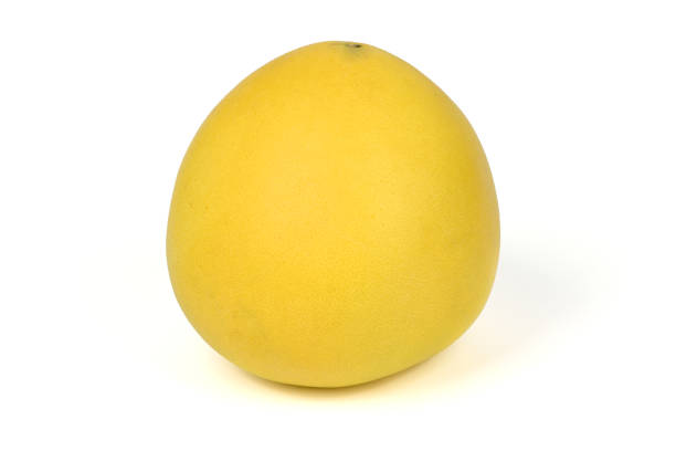 Perfectly retouched pomelo on white background. High resolution photo. Full depth of field.
