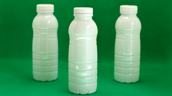 plastic bottles to store liquids