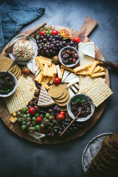 istock Vertical shot of cheese assortment 1438352762