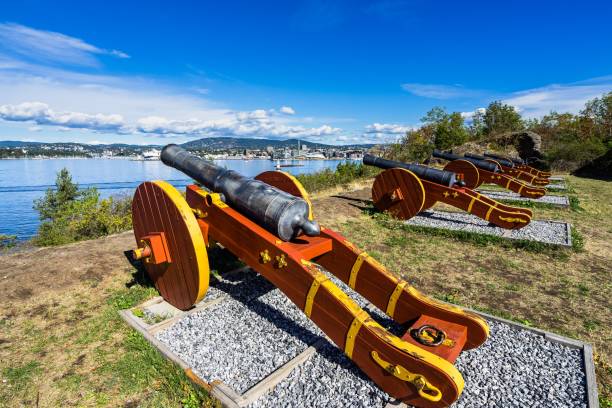 istock Cannon batteries on Hovedoya island 1438353443