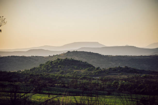 istock Landscape - Hills in dusk 1438357610