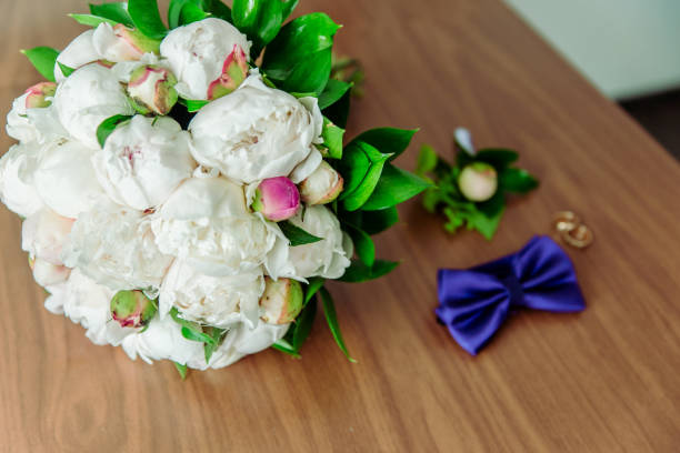 istock The groom's fees, jacket and watch 1438358010