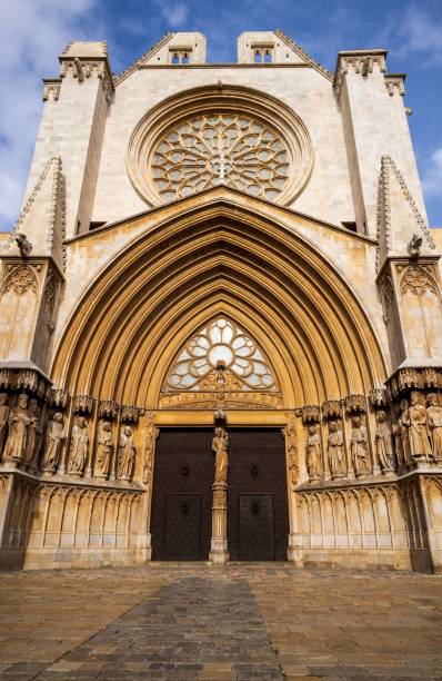 istock Exterior of ancient Tarragona Cathedral 1438359146