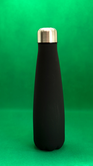 black bottle for storing liquids