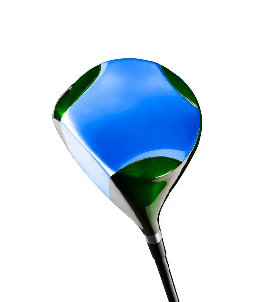 Photo of Golf stick isolated on white