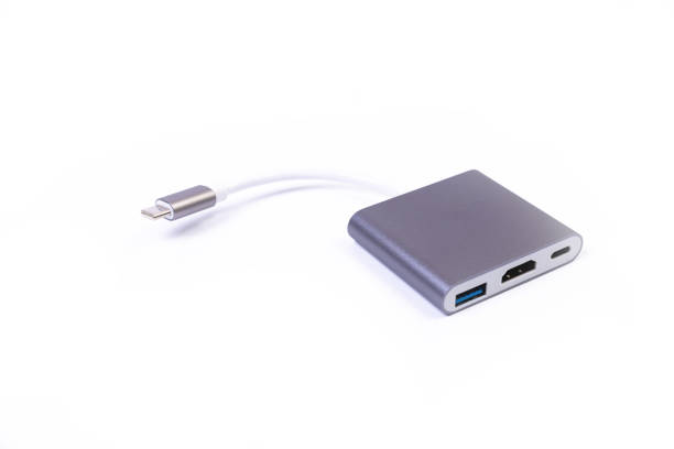 istock various converter cables adapters for computers and smartphones HDMI VGA USB DVI DP isolated on white 1438362571