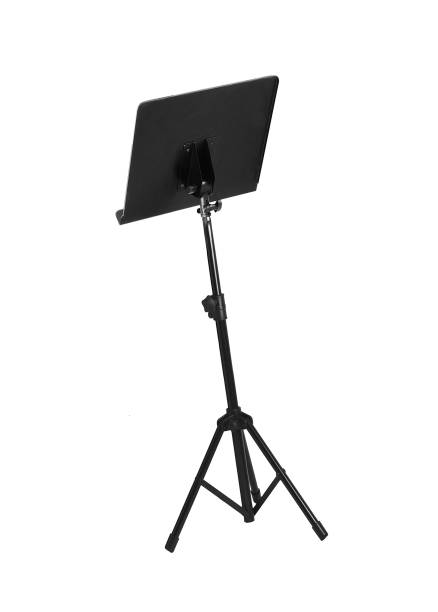 istock Music stand isolated on white 1438364803