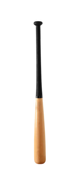白い背景に孤立した野球のバット - baseball baseball bat bat isolated ストックフォトと画像