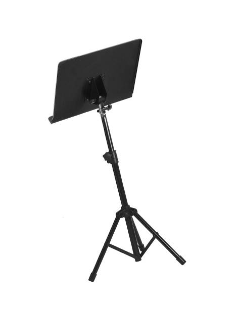 istock Music stand isolated on white 1438375200