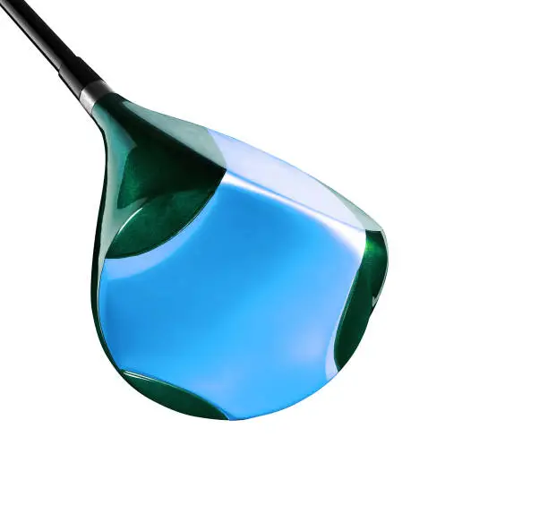 Photo of Golf stick isolated on white